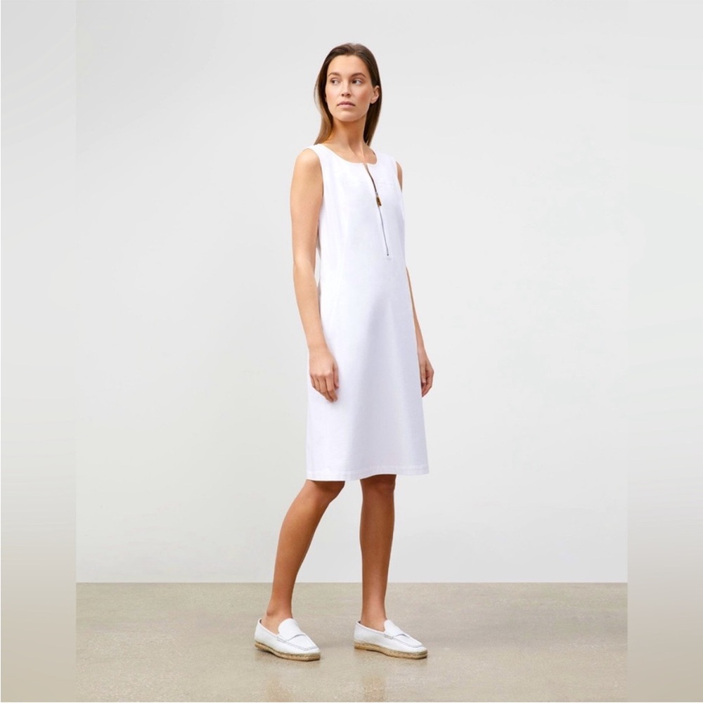 Lafayette 148 New York Audren Zippered Shift Dress Size XS